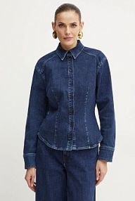 Koszula jeansowa Ivy Oak granatowa IO112343