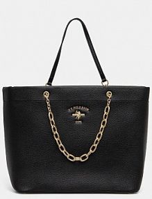 Torebka shopperka U.S. Polo Assn.  czarna BEUSS6369WVP