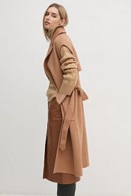 Kamizelka La Petite Française  beżowa damska PFMODESTE