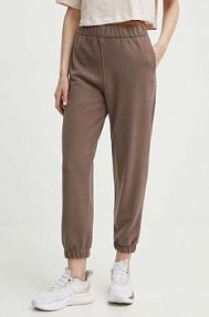 Spodnie dresowe JOYINME  brązowe damskie Spodnie.Kind
