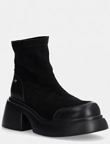 Botki na obcasie Goe  czarne OO2N4153.BLAC