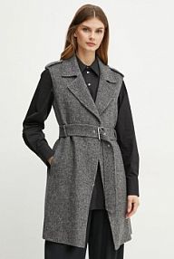 Kamizelka Liu Jo  szara damska WF4062.T4627