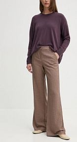 Spodnie eleganckie La Petite Française  beżowe damskie PFPARFAIT