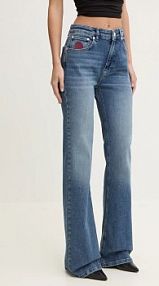 Jeansy Moschino Jeans  granatowe damskie 0309.8721