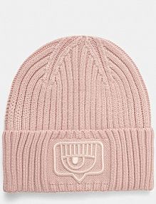 Czapka zimowa Chiara Ferragni  różowa damska 77SBZK33
