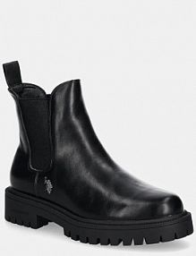 Sztyblety U.S. Polo Assn.  czarne damskie KARMA013W.DY1