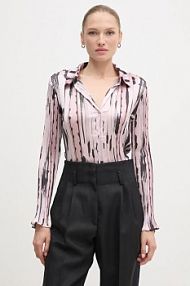 Koszula z długim rękawem Sandro Ferrone  różowa SFS32YBEMARTO