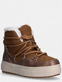 Śniegowce U.S. Polo Assn.  brązowe damskie ICY004W.DHY1