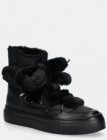 Śniegowce AGL  czarne damskie D925573MGK751