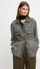 Kurtka przejściowa Liu Jo  zielona damska WF4502.T1805