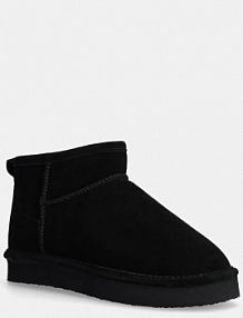 Śniegowce Bianco  czarne damskie 11331509