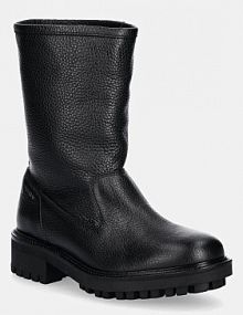 Botki Calvin Klein  czarne damskie HW0HW02234