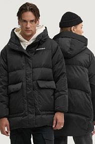 Kurtka puchowa Converse  czarna damska 10025220.A02