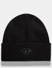 Czapka zimowa Diesel  czarna damska A04092.0DAOB