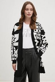 Kardigan DKNY  czarny P4MXAQ21