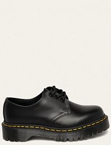 Półbuty sznurowane Dr. Martens  czarne damskie DM21084001