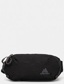 Saszetka nerka Gregory  czarna damska RHUNE.BELT.BA