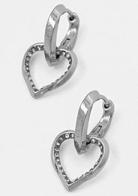 Kolczyki Guess  srebrne JUBE04.617JW