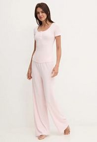 Piżama Guess  różowa damska O4YX02.KBBU1