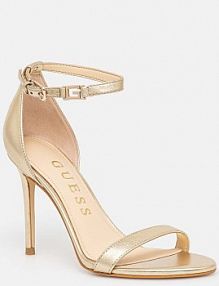 Sandały na obcasie Guess  złote FL8KIL.LEA03.
