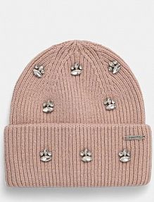 Czapka zimowa Guess  różowa damska AW5198.POL01