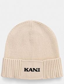 Czapka zimowa Karl Kani  beżowa damska 70200015