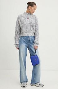 Jeansy Karl Kani  niebieskie damskie 61000014