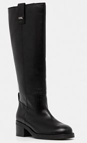 Kozaki Karl Lagerfeld  czarne damskie KL41790.000