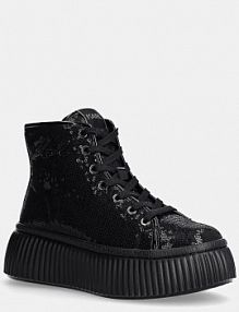 Sneakersy Karl Lagerfeld  czarne damskie KL42348.G0X