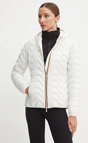 Kurtka przejściowa K-way  biała damska K5126IW