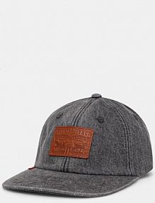 Czapka z daszkiem Levi's  szara damska 000A9.0006