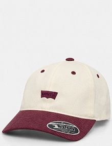 Czapka z daszkiem Levi's  beżowa damska D7740.0011