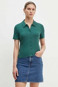 Koszulka polo Levi's  zielona damska A9342