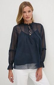 Bluzka Pepe Jeans  granatowa damska PL304944