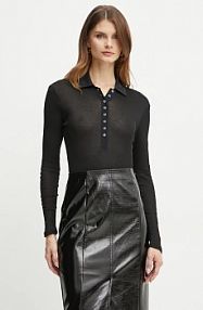 Longsleeve pinko  czarny damski 104225.A24T