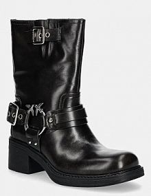 Botki na obcasie pinko  czarne SD0155.P056.Z