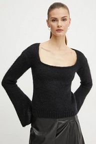 Sweter pinko  czarny damski 104472.A28L