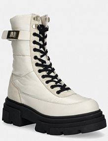 Botki Tommy Hilfiger  białe damskie FW0FW08246