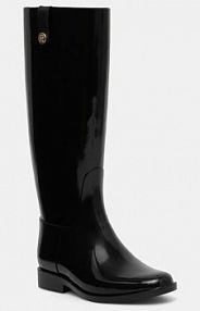 Kalosze Tommy Hilfiger  czarne damskie FW0FW08185