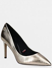 Szpilki Tommy Hilfiger  złote FW0FW08156