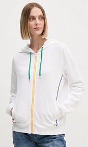 Bluza rozpinana United Colors of Benetton  biała damska 3J68D500J