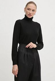 Golf United Colors of Benetton  czarny damski 1033D202D