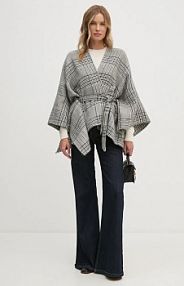 Ponczo United Colors of Benetton  szare 6HKYDU01E