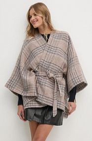 Ponczo United Colors of Benetton  beżowe 6HKYDU01E