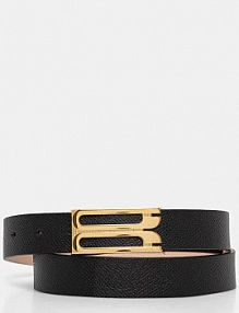 Pasek Victoria Beckham  czarny damski 1424ABL005954