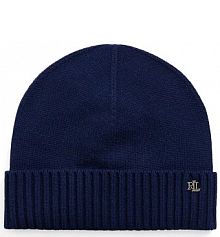 Czapka zimowa Lauren Ralph Lauren  granatowa damska 454960057