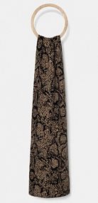 Szalik Sisley  beżowy damski 109ZLU00T