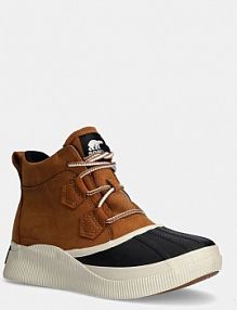 Śniegowce Sorel  brązowe damskie 2088161243