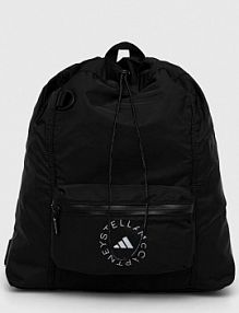 Plecak adidas by stella mccartney  czarny damski HS3381