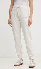 Spodnie dresowe aeronautica militare  szare damskie PF953DF481